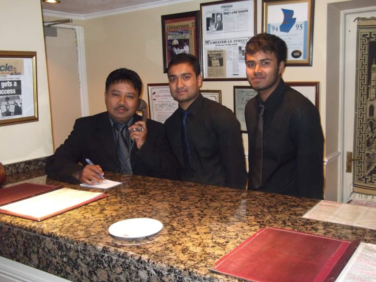 Memories of India front desk