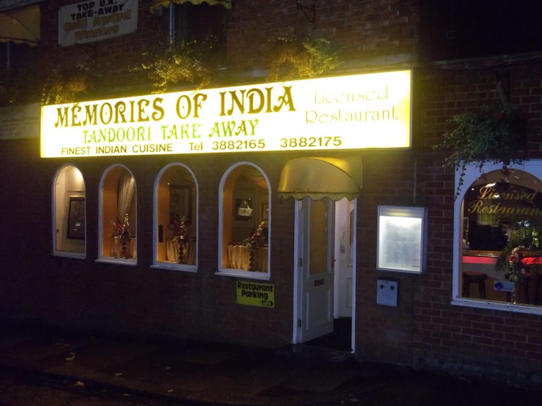 Memories of India restaurant